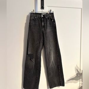 Garage Midrise Wide Jeans